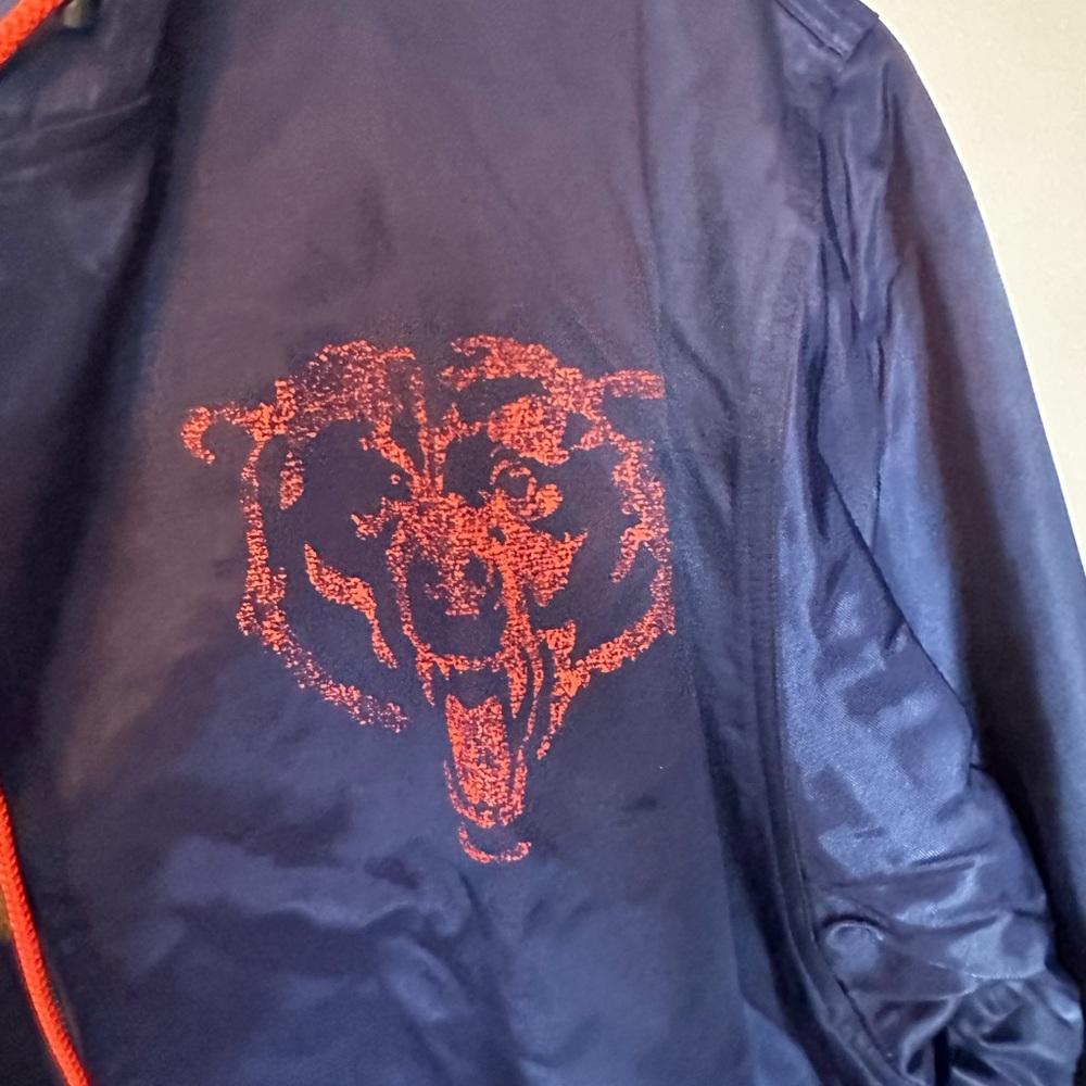 Bears -Mitchell & Ness Throwback Jacket In Navy A… - image 4